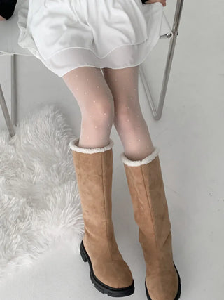 Loss Pattern See-through Pantyhose 3 Types
