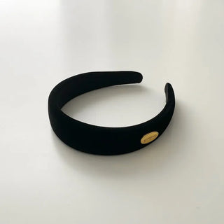 Dress & Makeup Velvet Gold Hardware Headband Hairband 2 Types