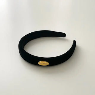 Dress & Makeup Velvet Gold Hardware Headband Hairband 2 Types