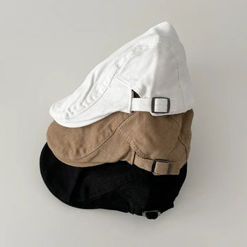 New Deep Silver Buckle Hunting Cap