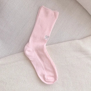 Summer Outfit Socks, See-through Knee Socks, Ribbon Long Socks Collection
