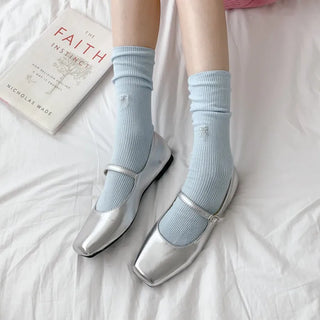Summer Outfit Socks, See-through Knee Socks, Ribbon Long Socks Collection
