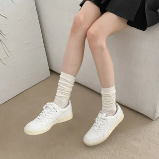 Summer Outfit Socks, See-through Knee Socks, Ribbon Long Socks Collection