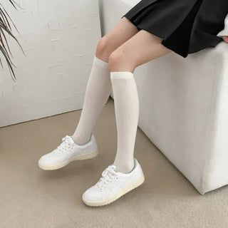 Summer Outfit Socks, See-through Knee Socks, Ribbon Long Socks Collection