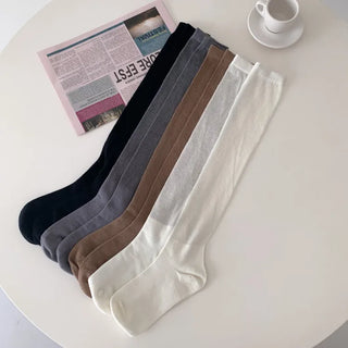 Summer Outfit Socks, See-through Knee Socks, Ribbon Long Socks Collection