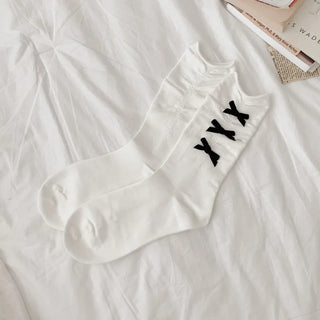 Summer Outfit Socks, See-through Knee Socks, Ribbon Long Socks Collection