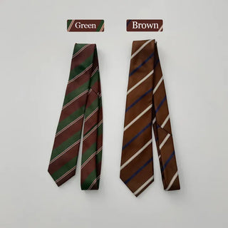 Brini Long Stripe Manual Tie