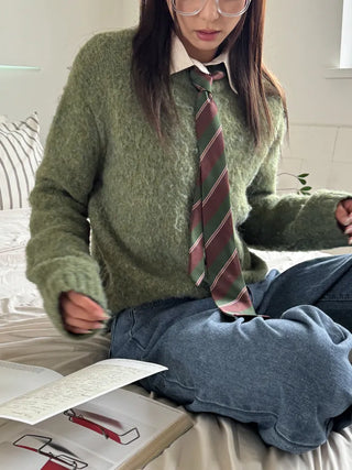 Brini Long Stripe Manual Tie