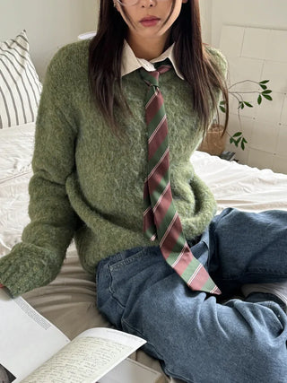 Brini Long Stripe Manual Tie