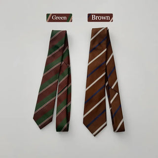 Brini Long Stripe Manual Tie