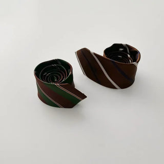 Brini Long Stripe Manual Tie