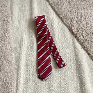 Slash Line Long Manual Necktie