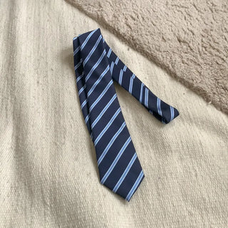 Slash Line Long Manual Necktie