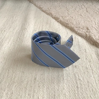 Slash Line Long Manual Necktie