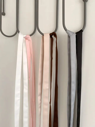 Luciter Slim Plain Scarf Muffler