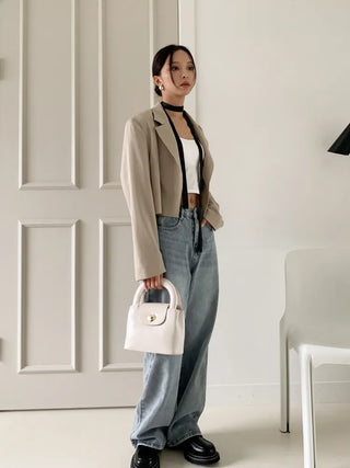 Luciter Slim Plain Scarf Muffler
