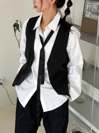 Luciter Slim Plain Scarf Muffler