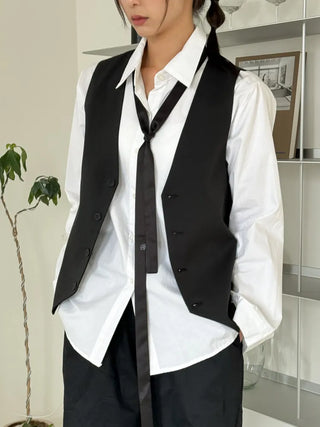 Luciter Slim Plain Scarf Muffler