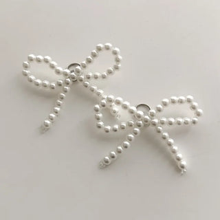 Bolly Pearl Ribbon Charm for Sneakers/Shoe Decoration