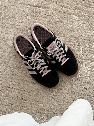 Bolly Pearl Ribbon Charm for Sneakers/Shoe Decoration