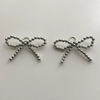 Bolly Pearl Ribbon Charm for Sneakers/Shoe Decoration