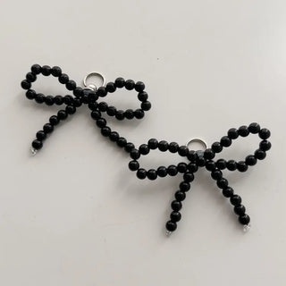 Bolly Pearl Ribbon Charm for Sneakers/Shoe Decoration