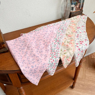Watercolor Flower Pattern Hair Bandana Scarf