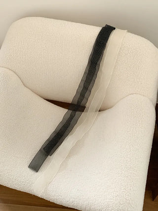 See-through Lace Long Tie Muffler Scarf Collection