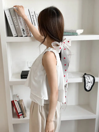 See-through Lace Long Tie Muffler Scarf Collection