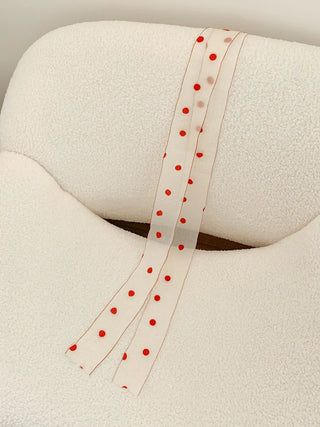 See-through Lace Long Tie Muffler Scarf Collection