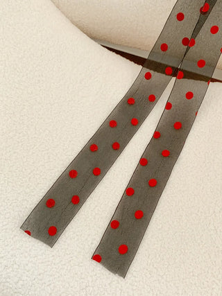 See-through Lace Long Tie Muffler Scarf Collection