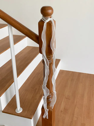 See-through Lace Long Tie Muffler Scarf Collection