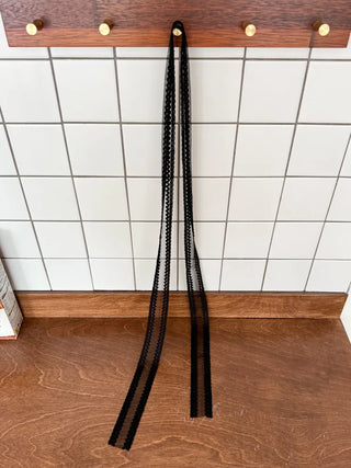 See-through Lace Long Tie Muffler Scarf Collection