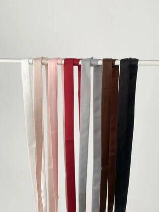 See-through Lace Long Tie Muffler Scarf Collection