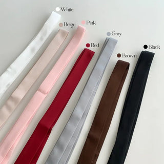 See-through Lace Long Tie Muffler Scarf Collection