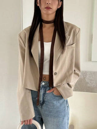 See-through Lace Long Tie Muffler Scarf Collection