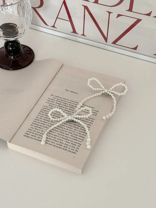 Pearl Ribbon Sneaker Charm Keyring Dubrae Shoe Decorator 3 Sizes
