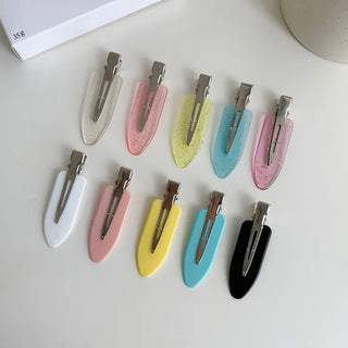 Star Snap Clip Sports Day Festival Heart Color Hairpin Set Collection