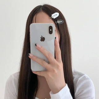Star Snap Clip Sports Day Festival Heart Color Hairpin Set Collection