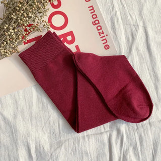 Plain Basic Knee Socks