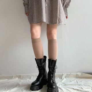 Plain Basic Knee Socks
