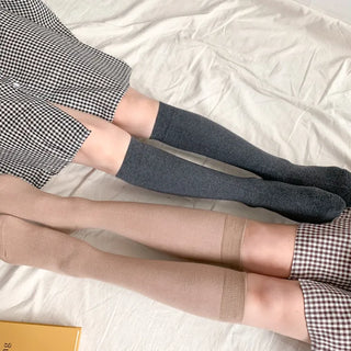 Plain Basic Knee Socks