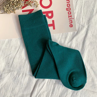 Plain Basic Knee Socks