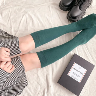 Plain Basic Knee Socks