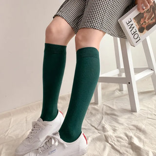Plain Basic Knee Socks