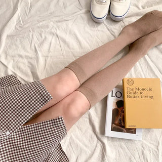 Plain Basic Knee Socks