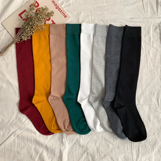 Plain Basic Knee Socks
