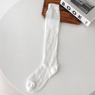 See-through Pleated Warmer Knee Socks Long Socks Collection