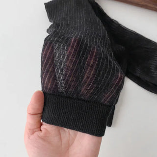 See-through Pleated Warmer Knee Socks Long Socks Collection