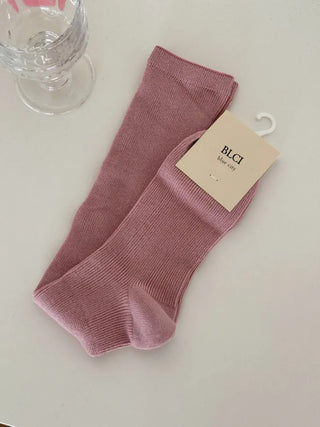 See-through Pleated Warmer Knee Socks Long Socks Collection